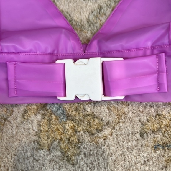 iHeartRaves, Awesome Bralette, Zippered Side, Adjustable Straps,Size Medium - Picture 3 of 10